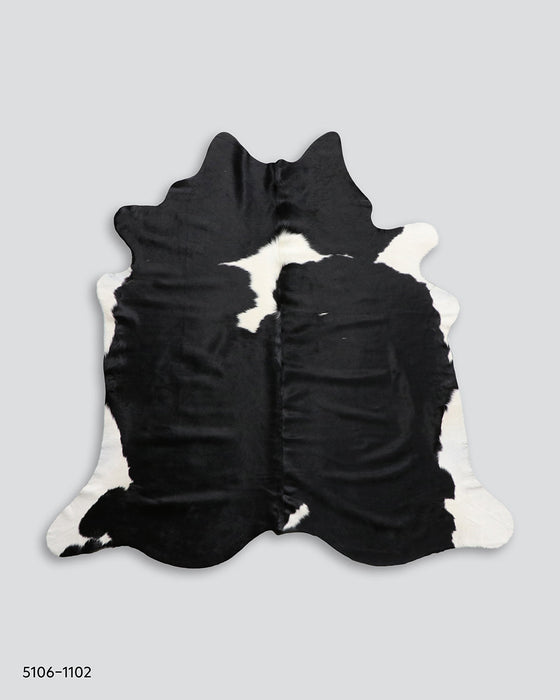 Campo Cowhide Black/White