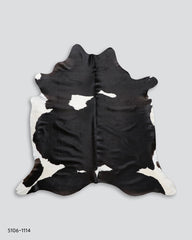 Campo Cowhide Black/White