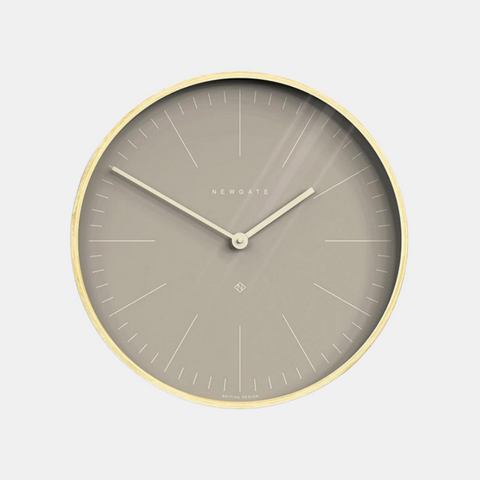 Mr Clarke Wall Clock 53cm Clay Grey