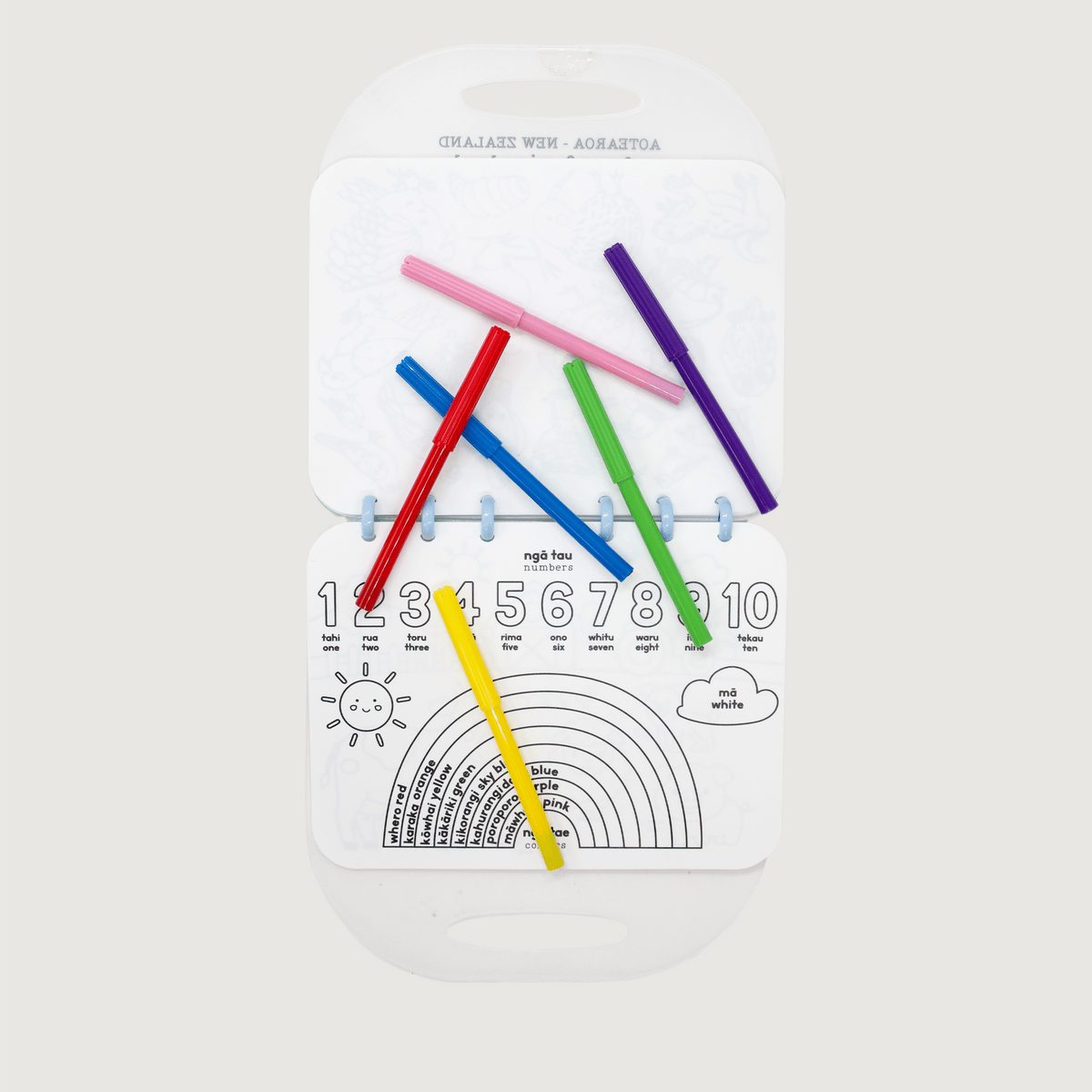 Colour & Wipe Book