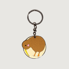 Enamel Keyrings kiwi