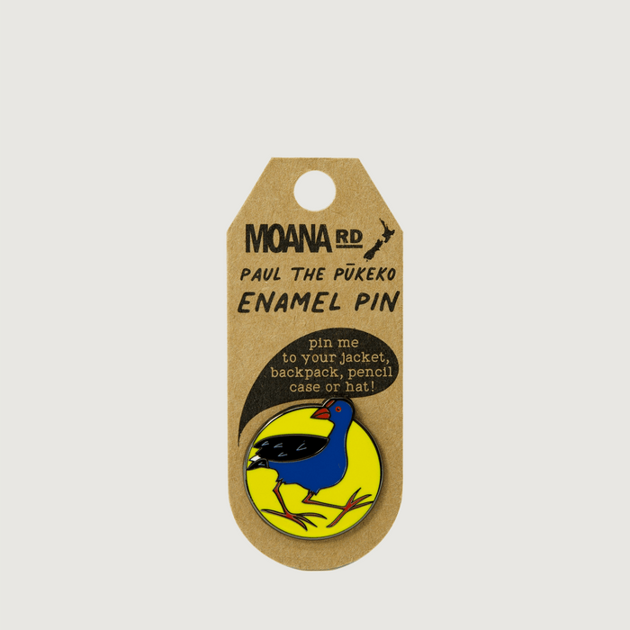 Moana Road - Enamel Pins - Pūkeko