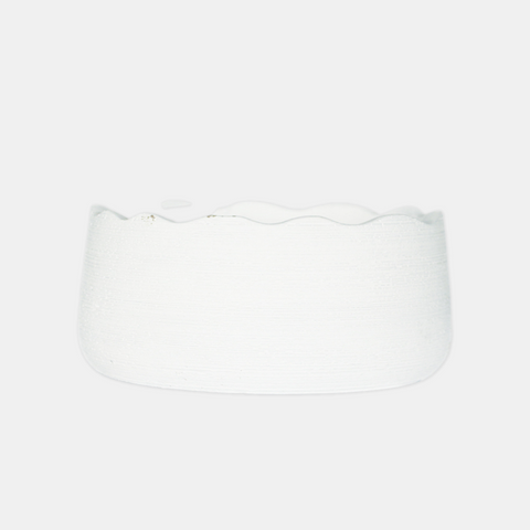 Alto Planter Wide/Low - White