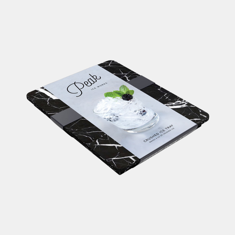 Crushed Ice Tray - Marble Black