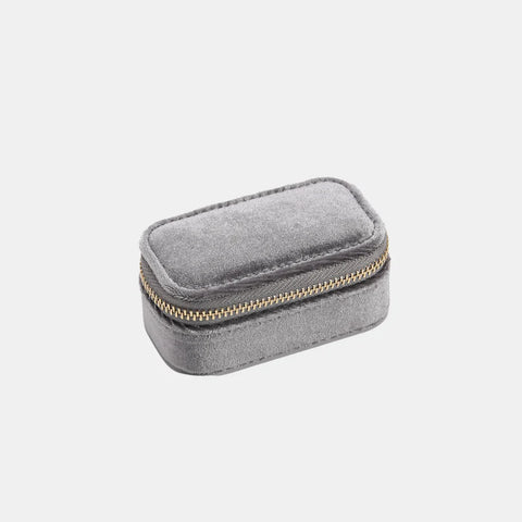 Aria Rectangle Jewellery Box - Grey