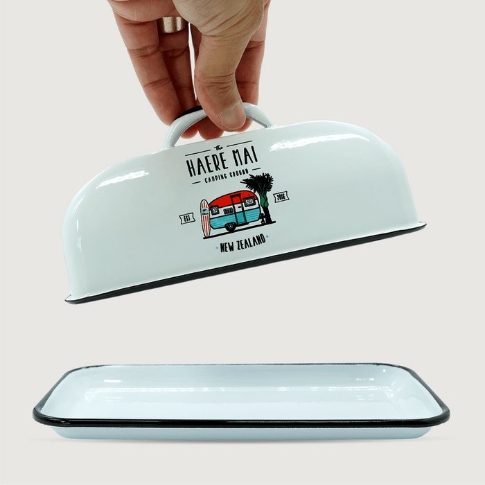 Enamel Butter Dish