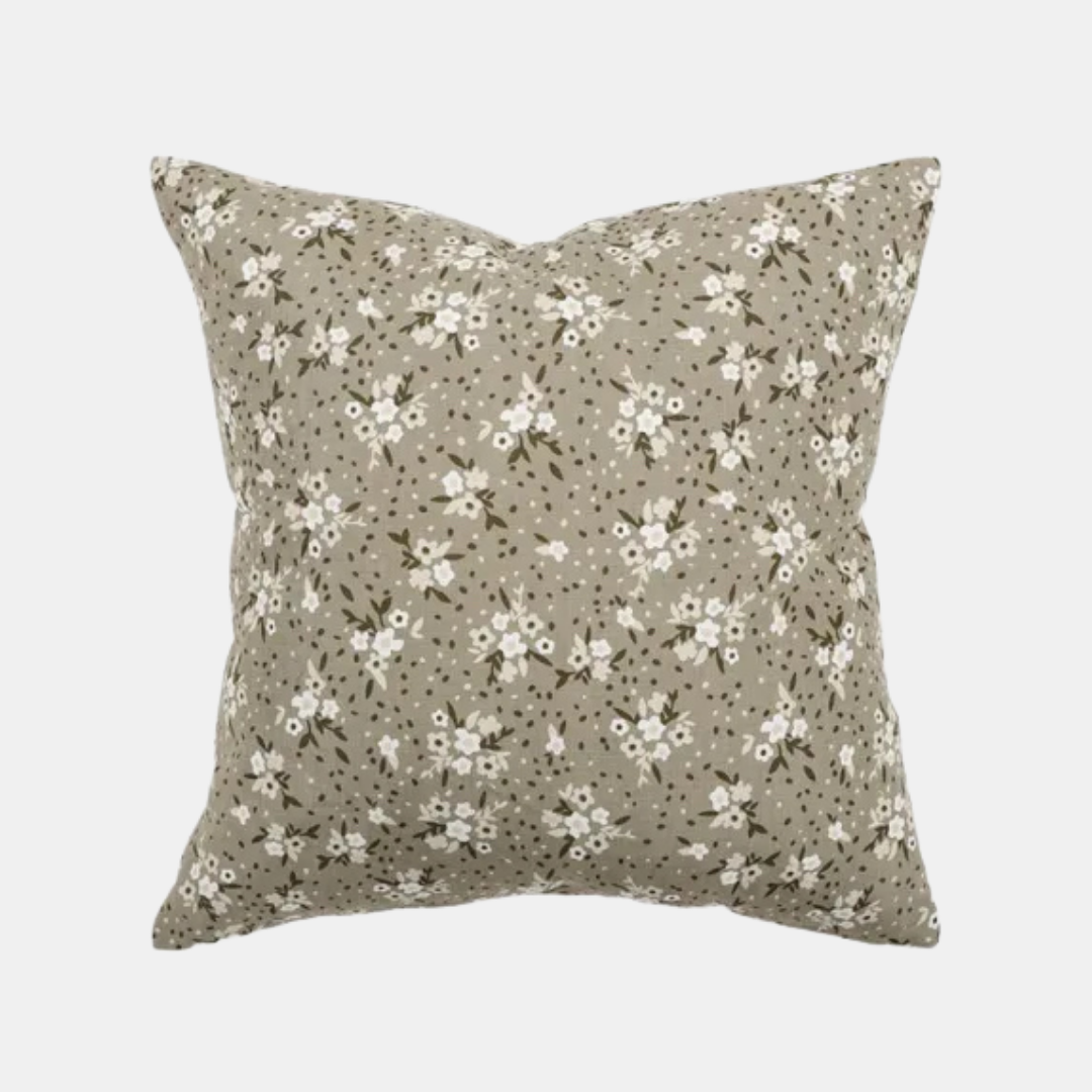 Aria Cushion 50x50cm - Sage Multi