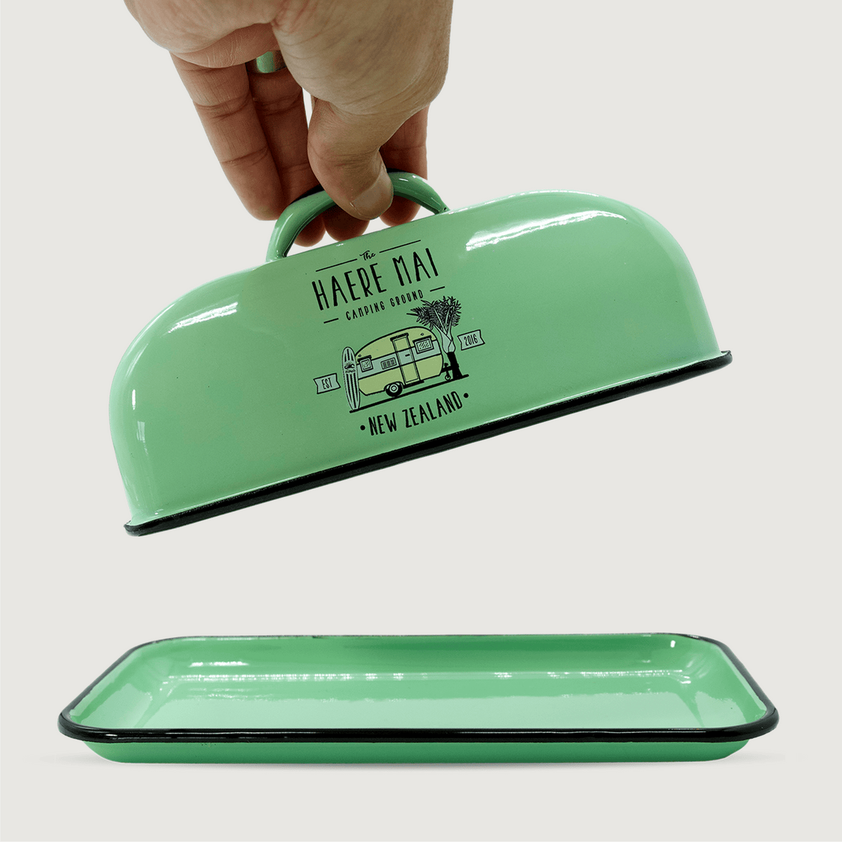 Enamel Butter Dish