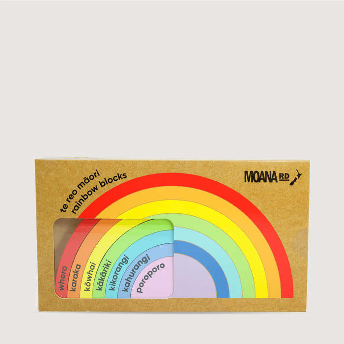Te Reo Rainbow Blocks