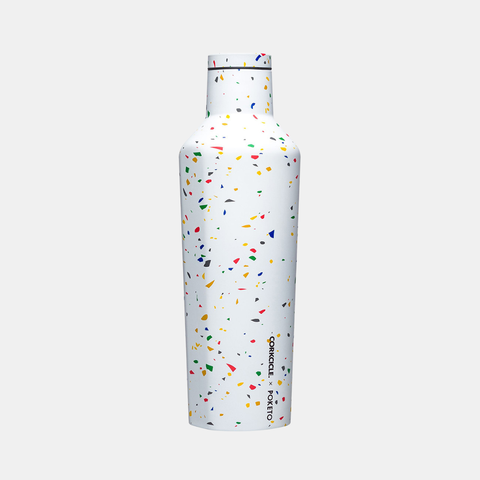 Corkcicle Poketo Canteen -White Terranzzo 475ml