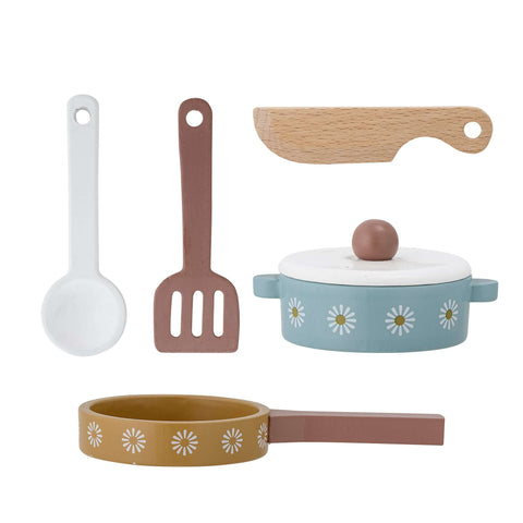 Bloomingville Wooden Toy | Bahoz Kitchen Play Set