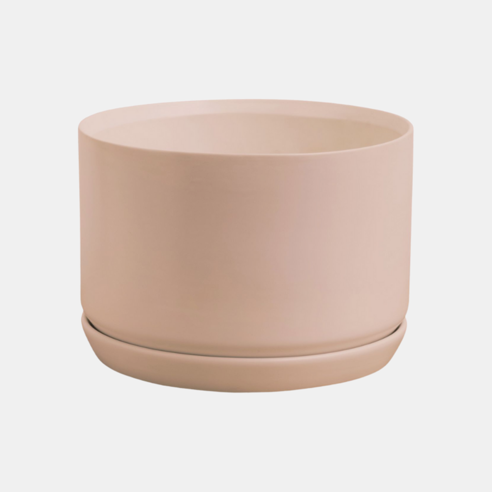 Oslo Planter - Peach Wide & Low