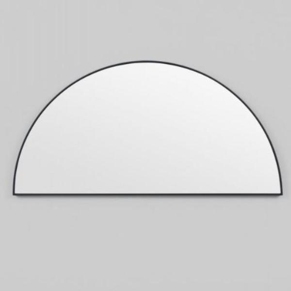 Bjorn Low Arch Mirror - Black 40 x 80 cm