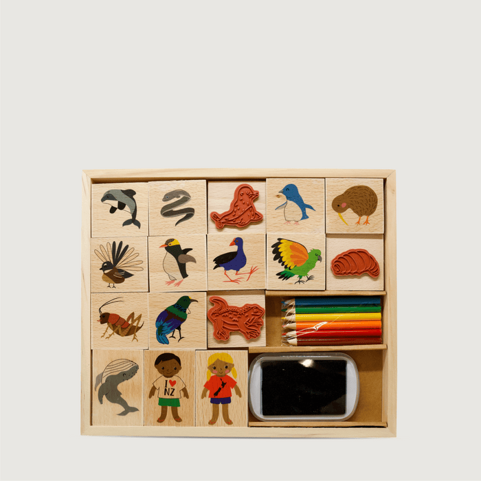 Tāne & Ruby Stamp Kit