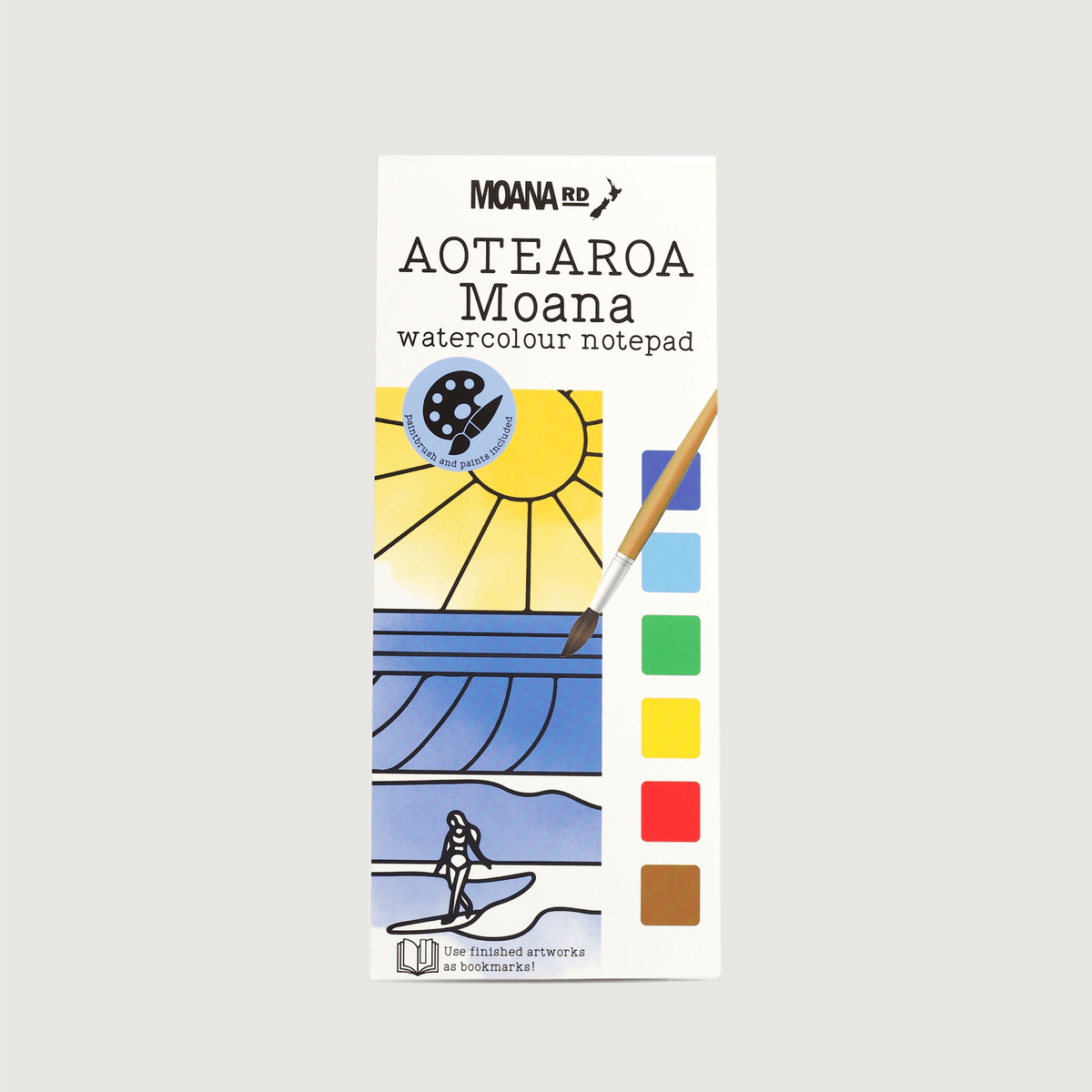9052 Watercolour Note Book Moana Rd