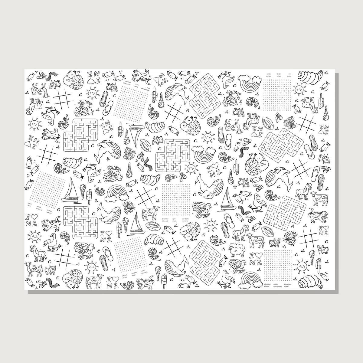 Colour-In Tablecloth