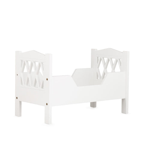 Cam Cam Doll Bed Harlequin White