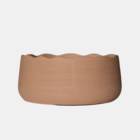 Roman Planter Wide/Low - Light Terracotta