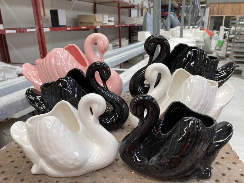 Ceramic Swan- Small