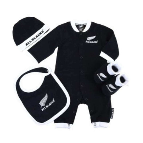 All Blacks Newborn 4 Piece Gift Set