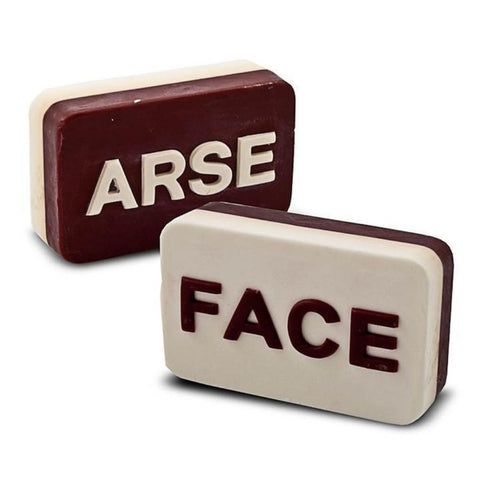 Arse/Face Novelty Soap