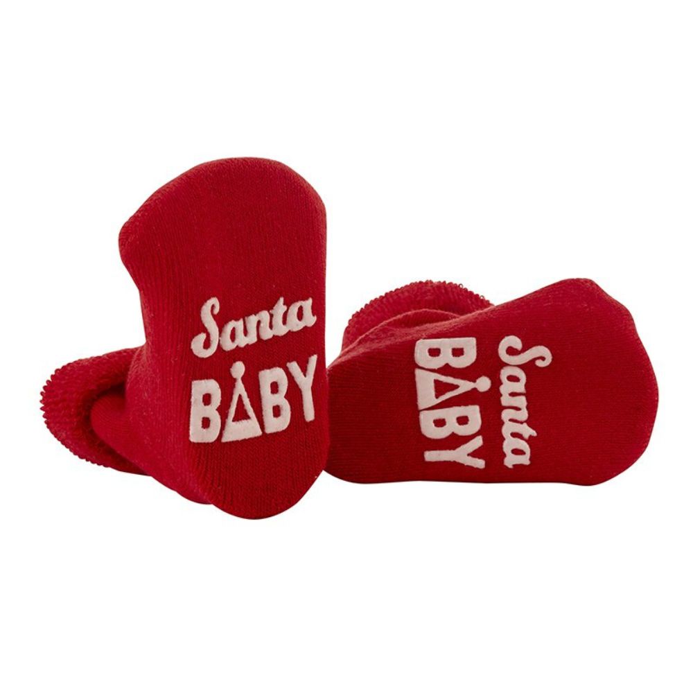 Baby Sock - Santa Baby