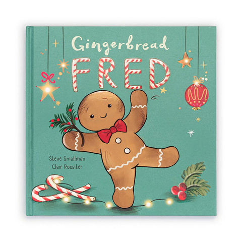 Jellycat Christmas Book Gingerbread Fred