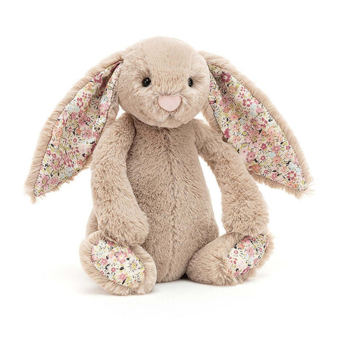 Blossom Bea Beige Bunny - Medium PINK Floral