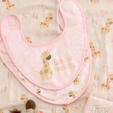 Splosh Baby Giraffe Bib Set