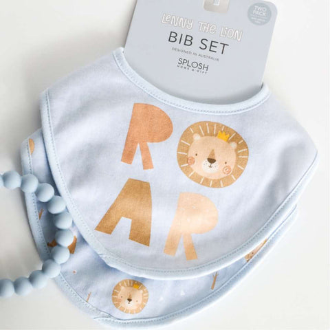 Splosh Baby Lion Bib Set