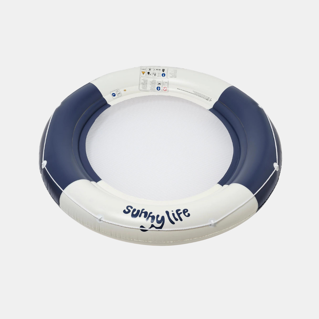 Luxe Twin Hammock Float - Le Weekend Navy