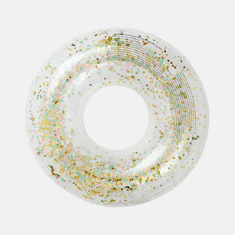 Tube Pool Ring - Confetti Multi