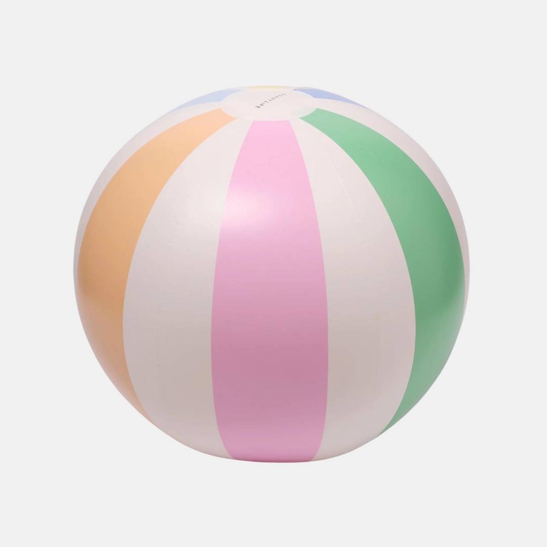 Pool Side Inflatable Beach Ball - Pastel Gelato