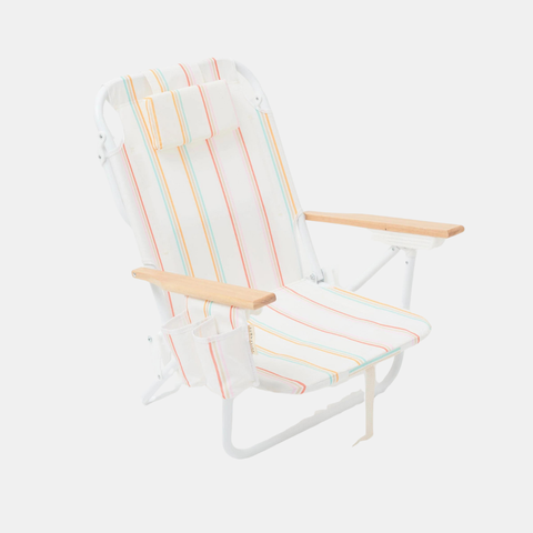 Luxe Beach Chair - Rio Sun Multi Stripe