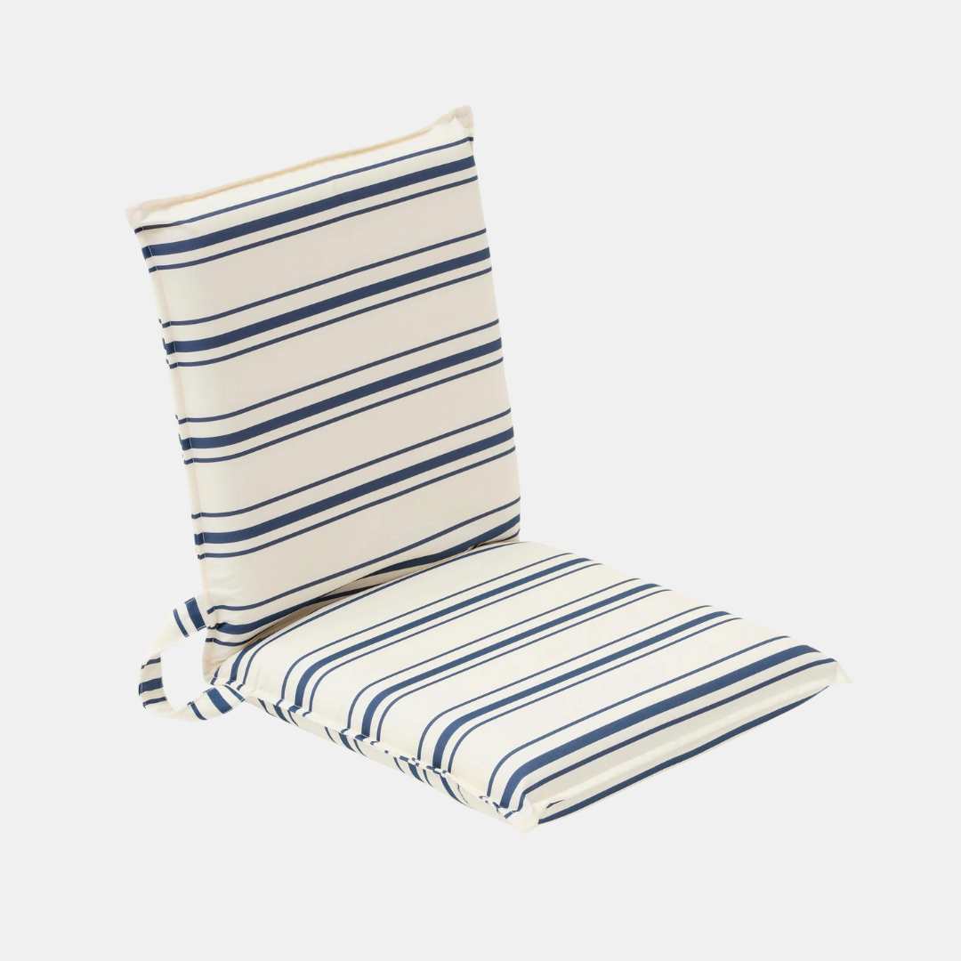 The Resort Lean Back Beach Chair - Coastal Blue