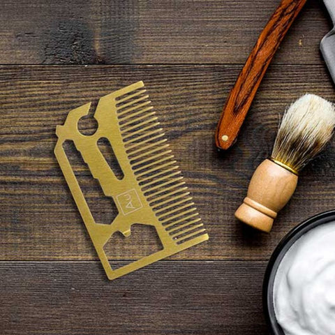 Beard Comb Multi Tool