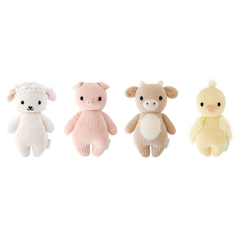 Cuddle + Kind | Baby Set | Farmyard Friends