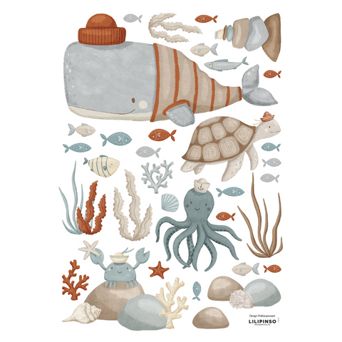 LOTÁN | Wall Decals Marine Animals