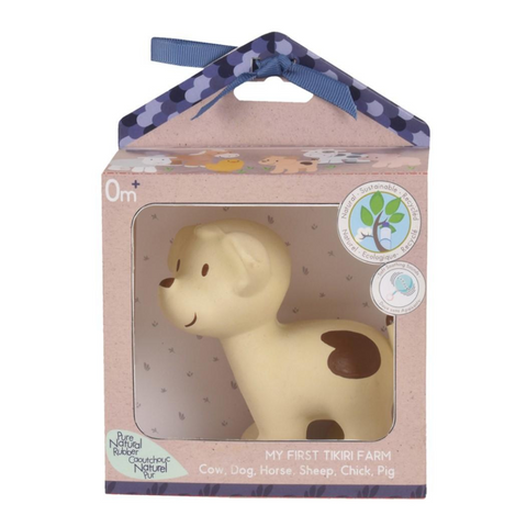 Tikiri Teether & Bath Toy | PUPPY Gift Boxed