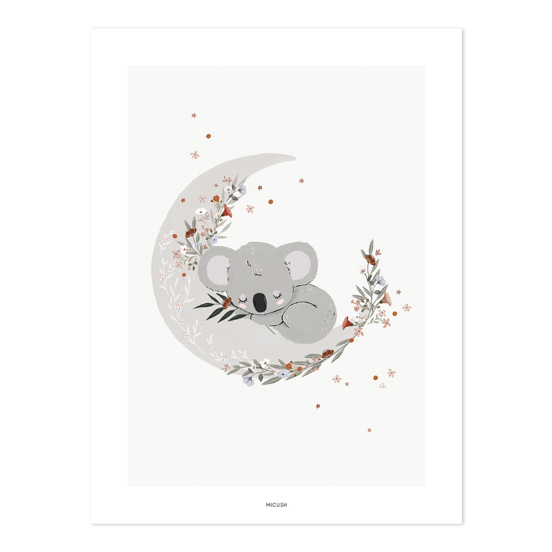 Lilydale | Cute Koala Art Print