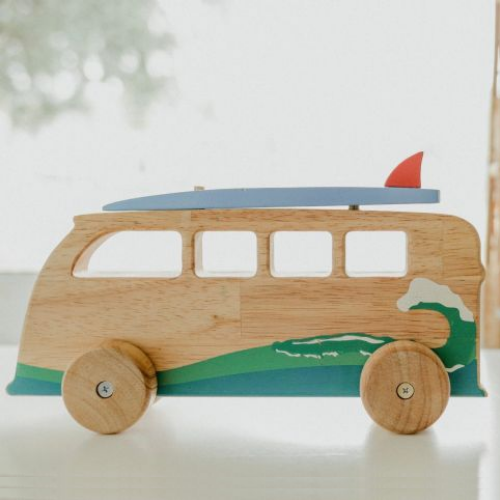 Surfer Van Wooden