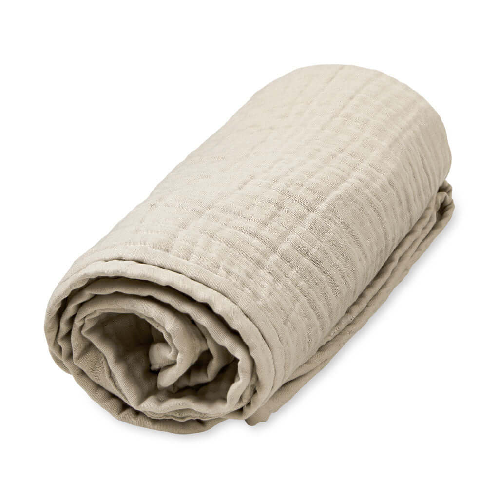 Cam Cam Muslin Baby Swaddle - Light Sand