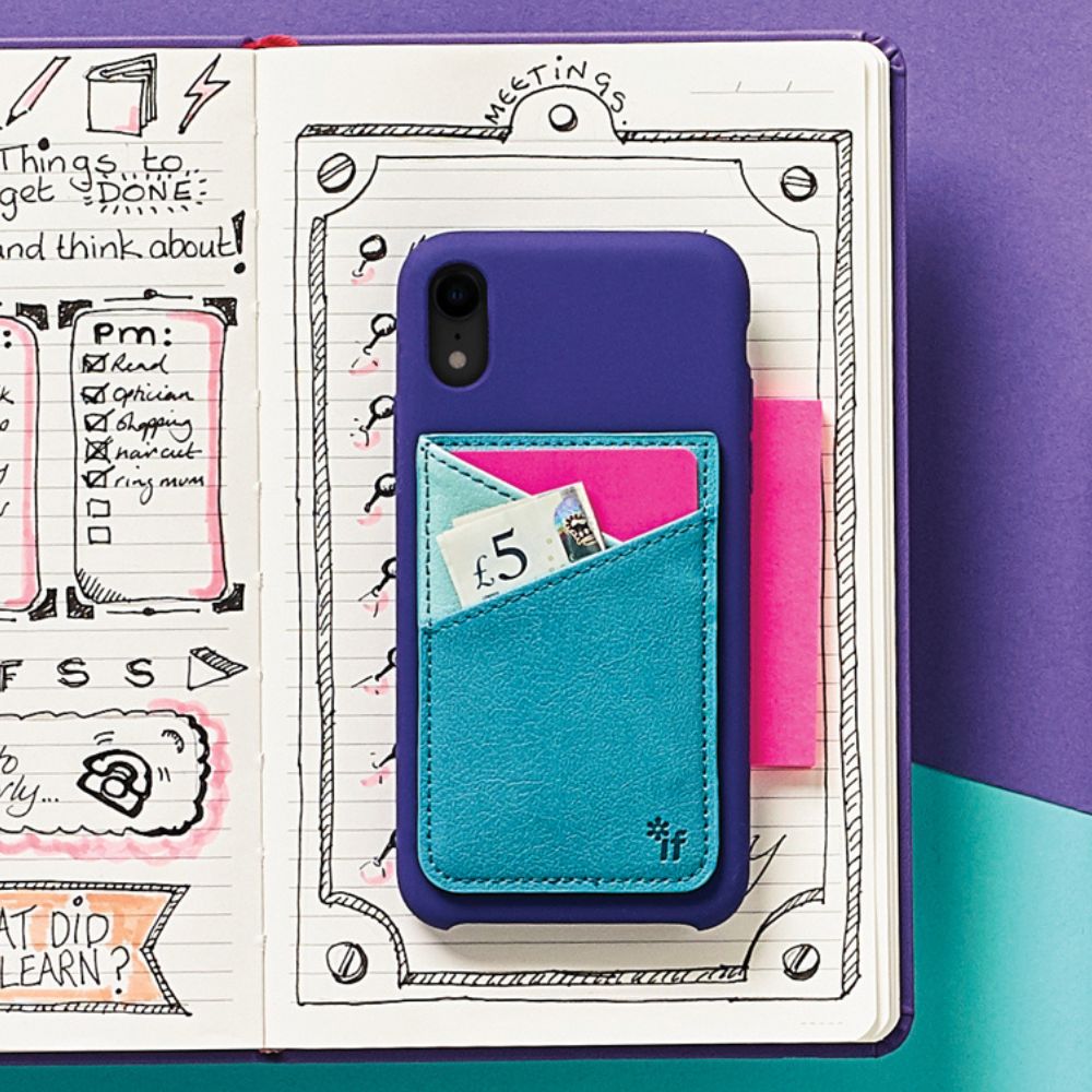 Bookaroo Phone Pocket - Turquoise