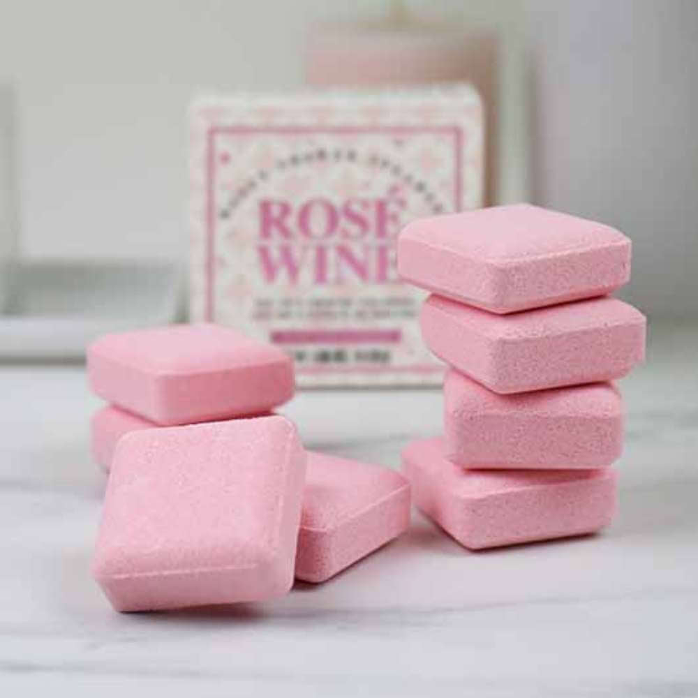 Boozy Shower Steamers Rose Wine