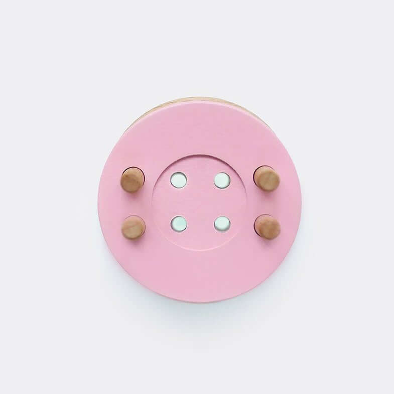 Button Pom Maker – Baby Pink Extra Small