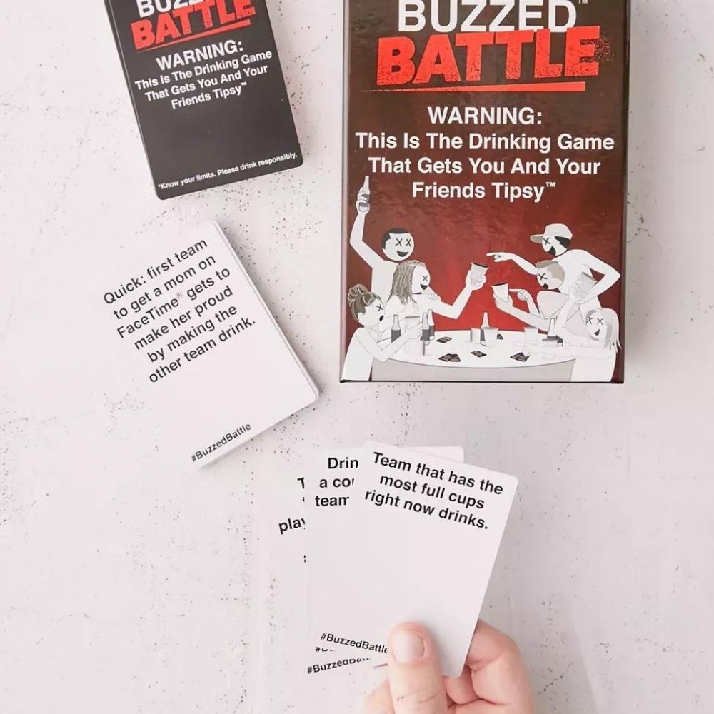 Buzzed Battle Drinking Game