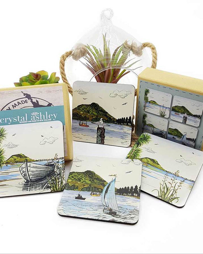 Coasters - Mt Maunganui by Crystal Ashley