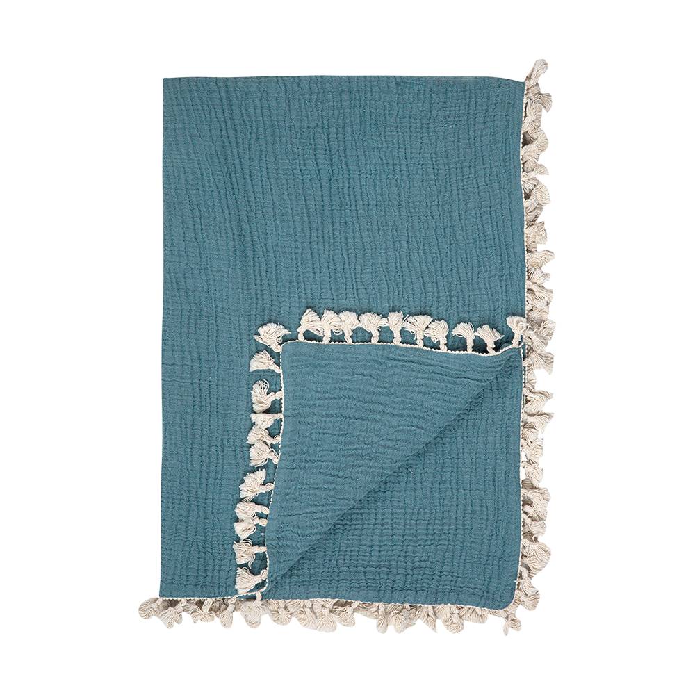 Crane Baby 6 Layer Muslin Blanket | Riverstone