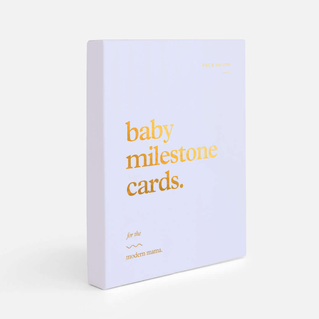 Baby Milestone Cards POWDER BLUE