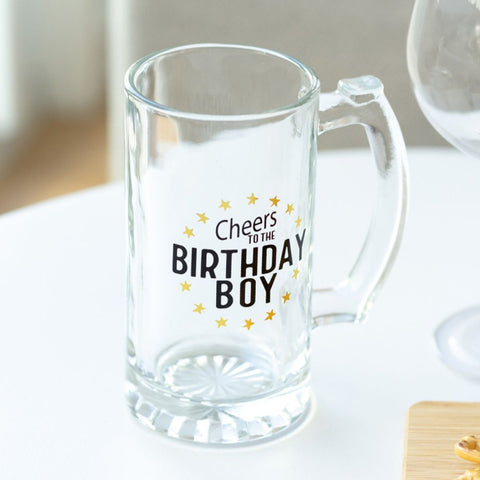 Celebrations Beer Glass - Birthday Boy